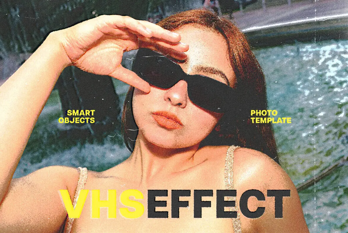 VHS Retro Photo Effect