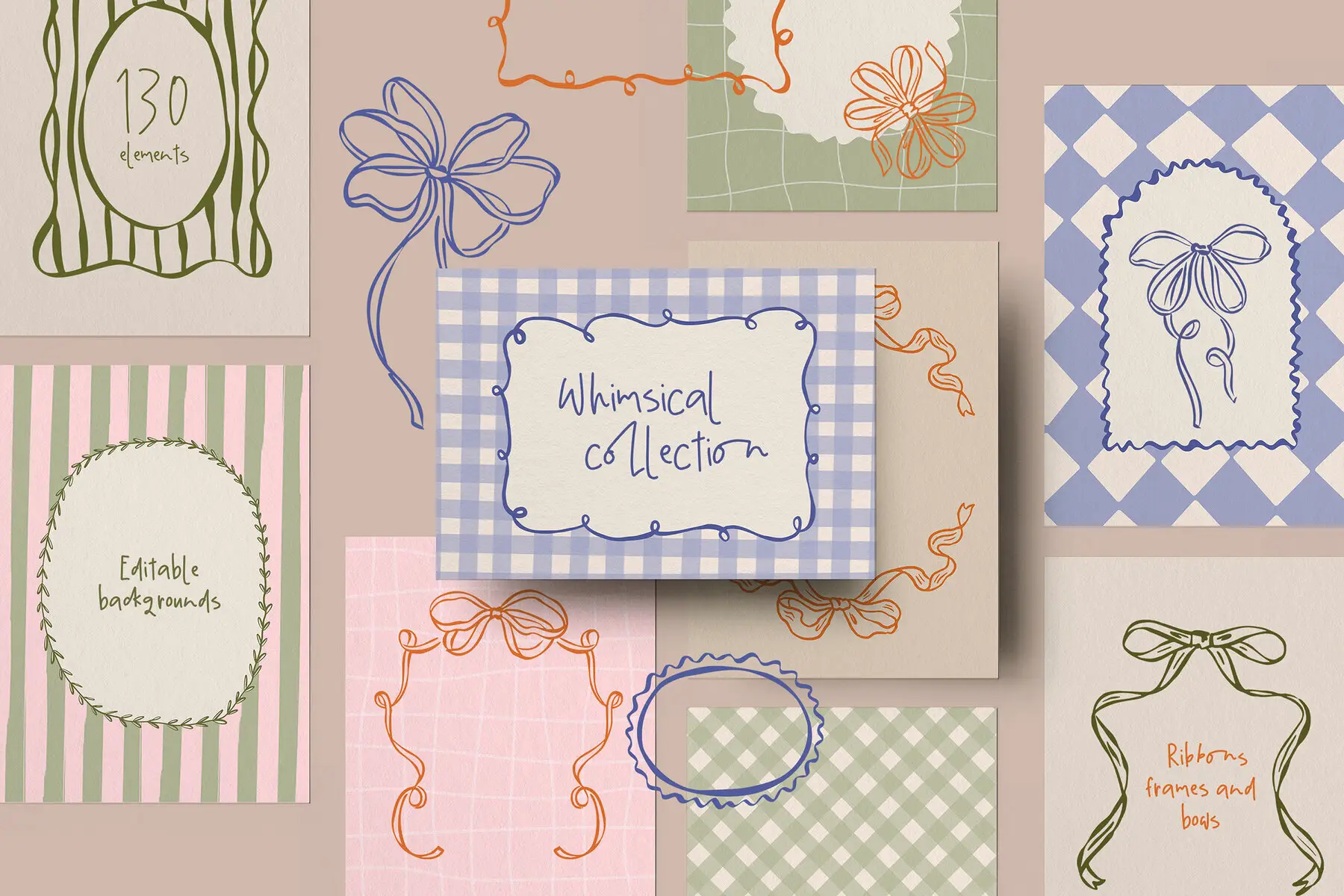 Whimsical Frames and Bows P2