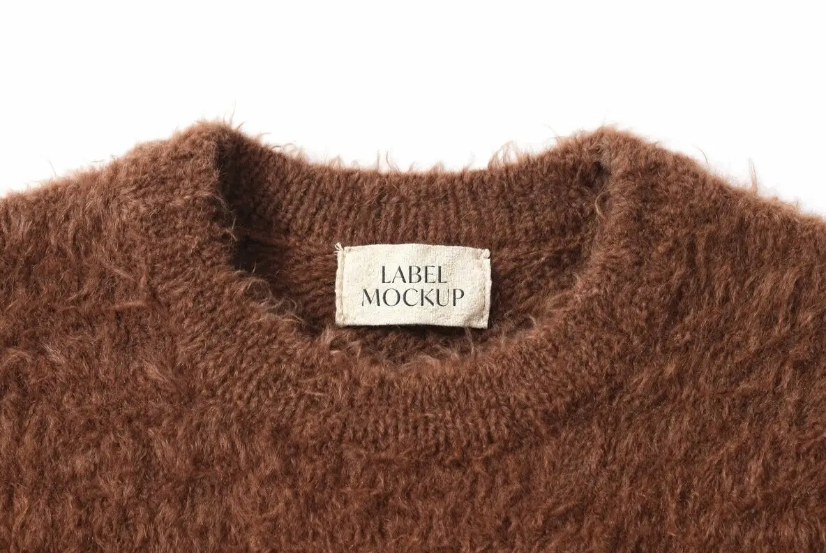Sweater Label  Mockup