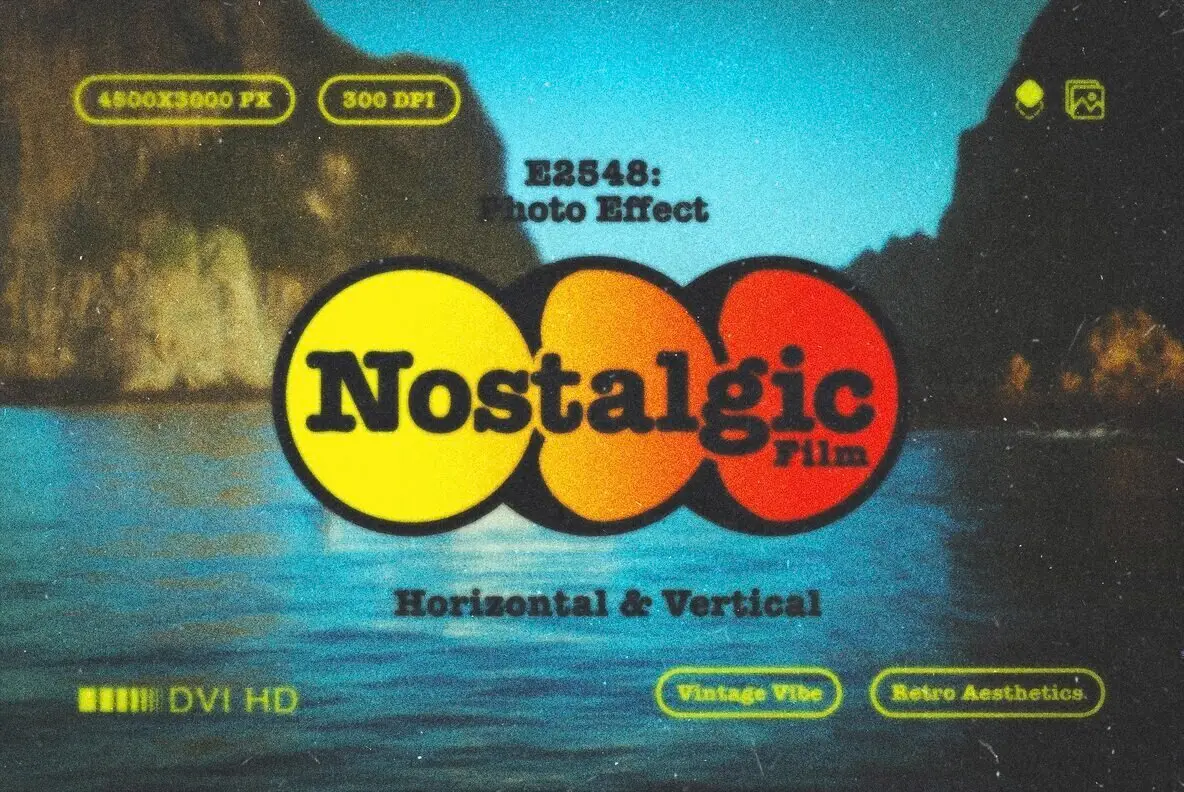 Nostalgic Film Photo Effect