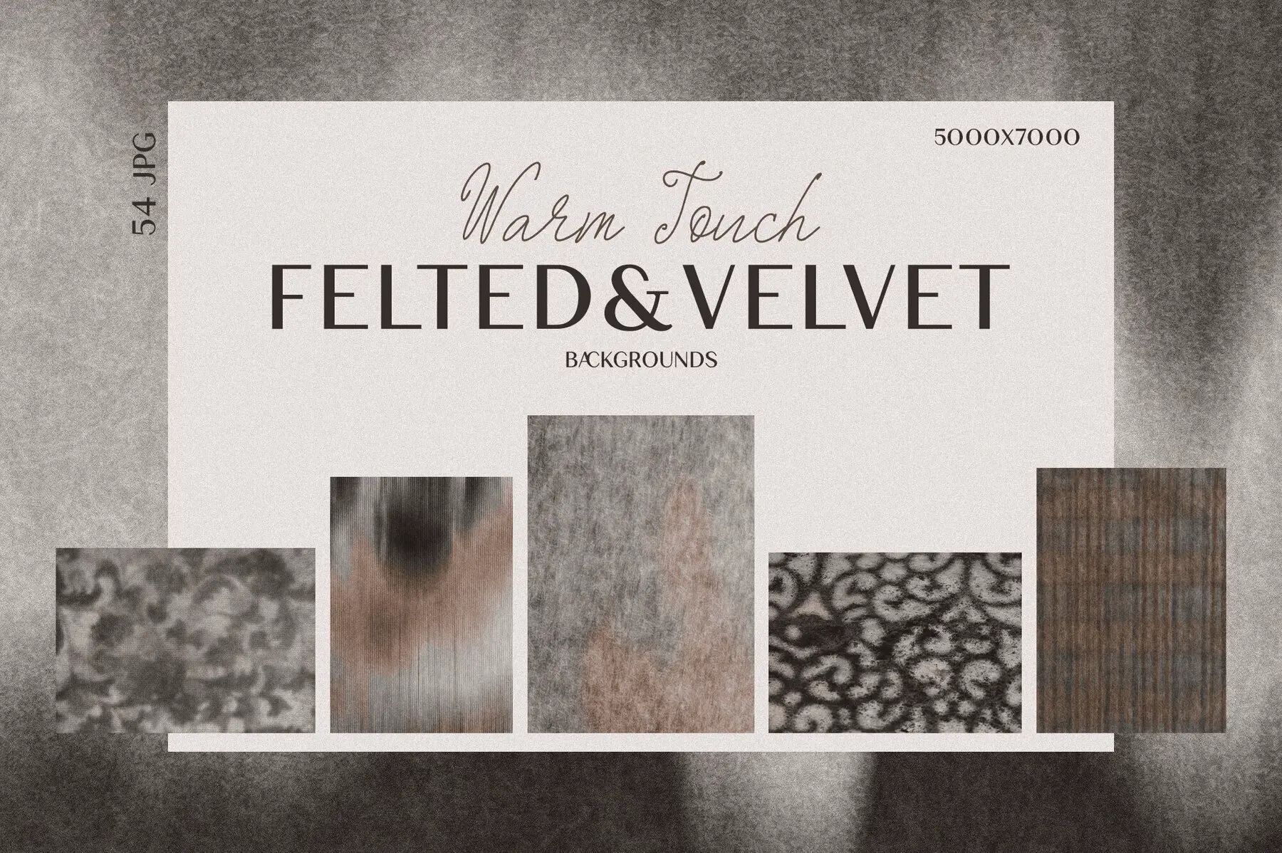 Warm Touch Felted & Velvet – Backgrounds