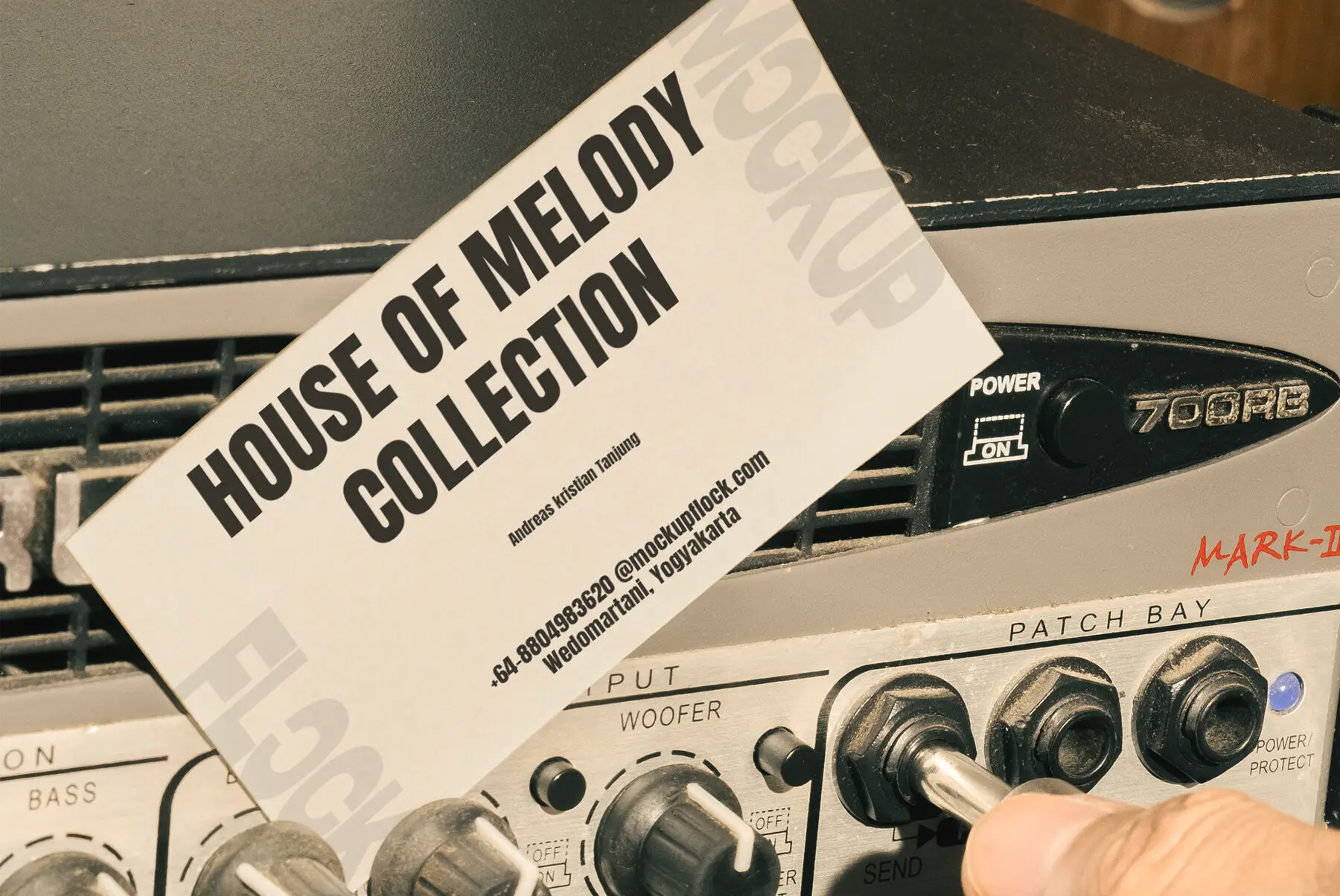 HOM Business Card 15 Mockup