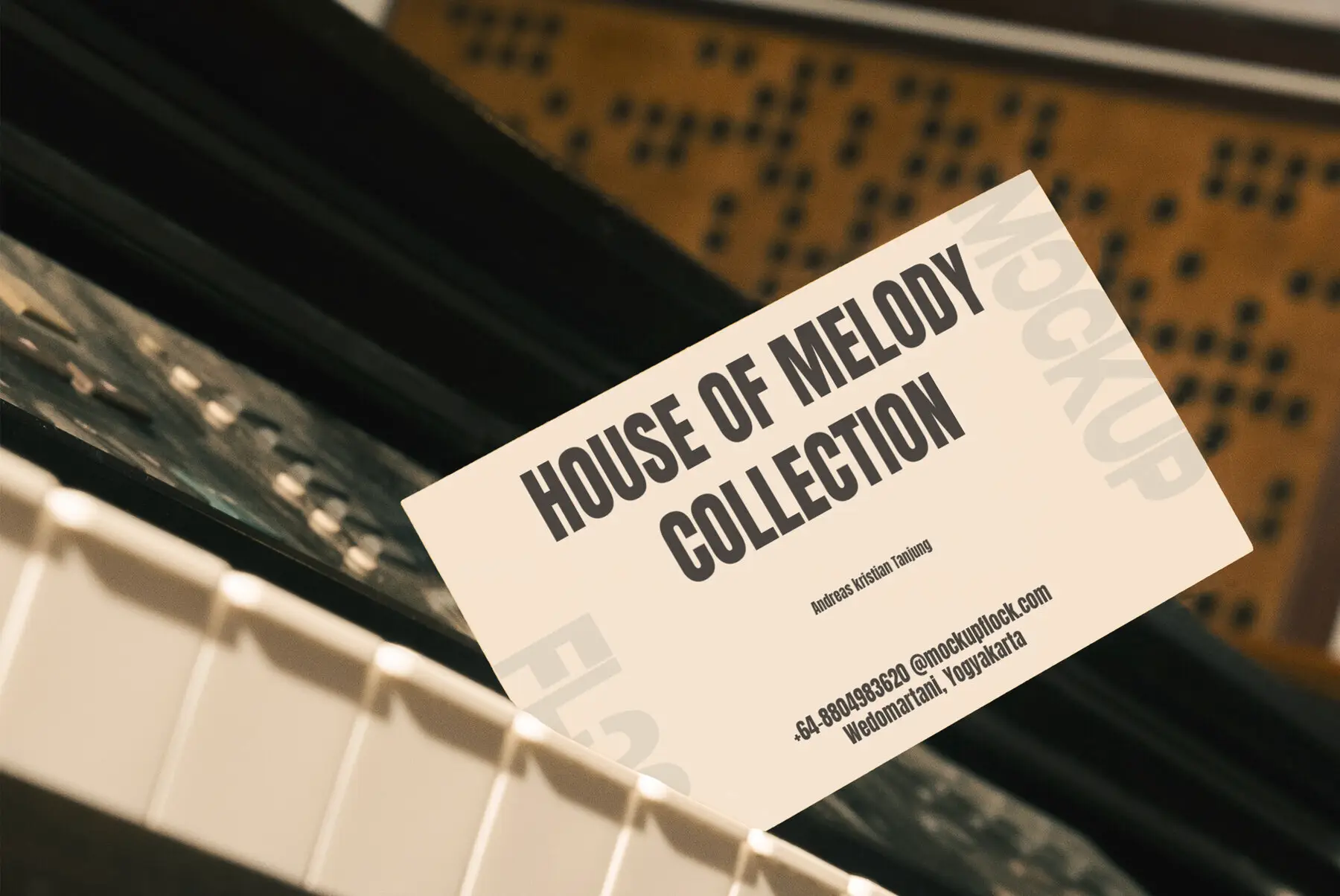 HOM Business Card 10 Mockup