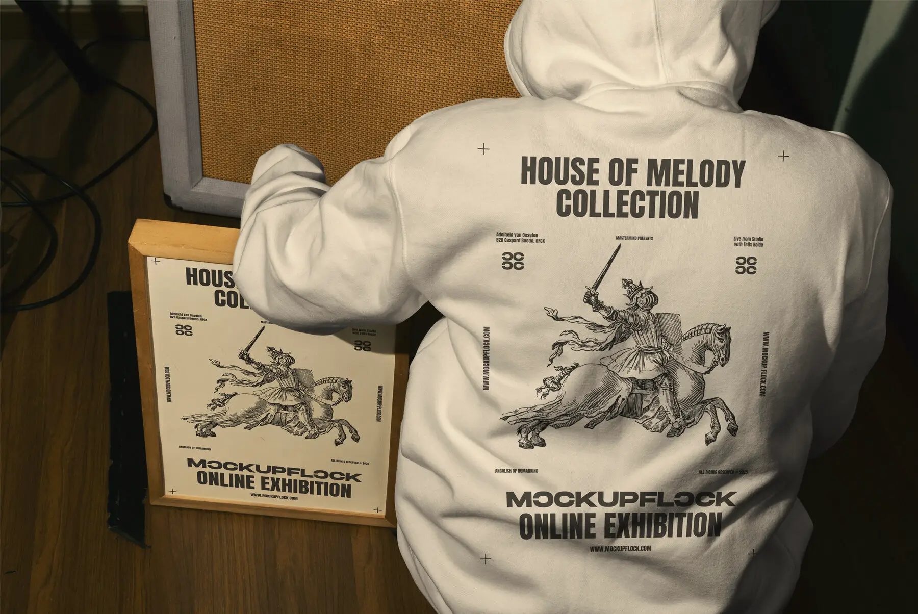 HOM Poster and Hoodie 02 Mockup