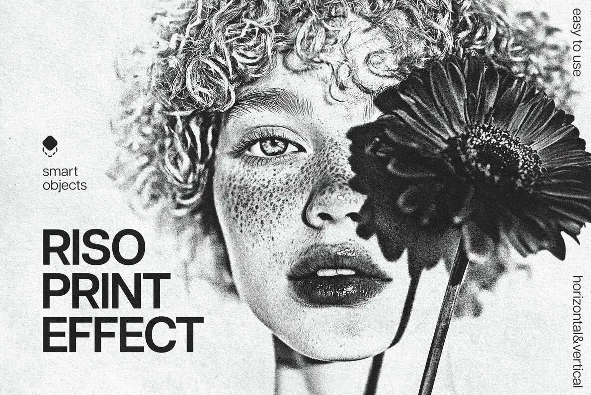 Risoprint Photo Effect