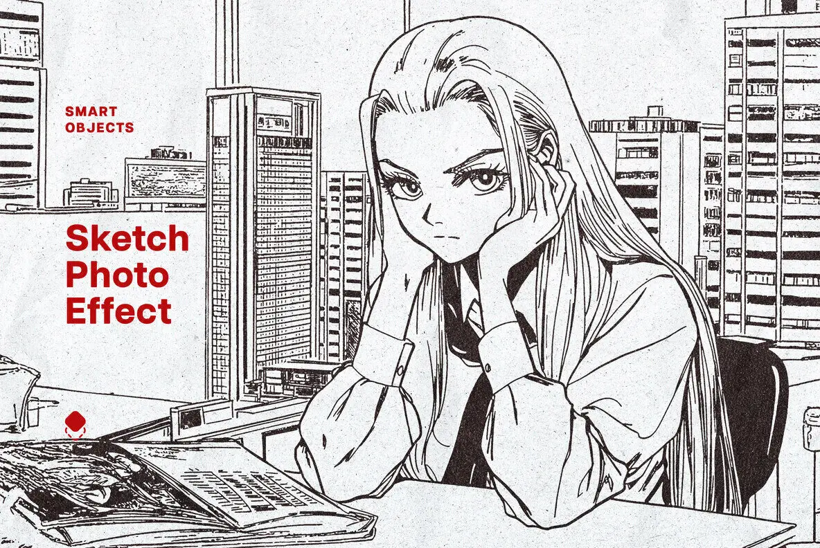 Ink Sketch Photo Effect