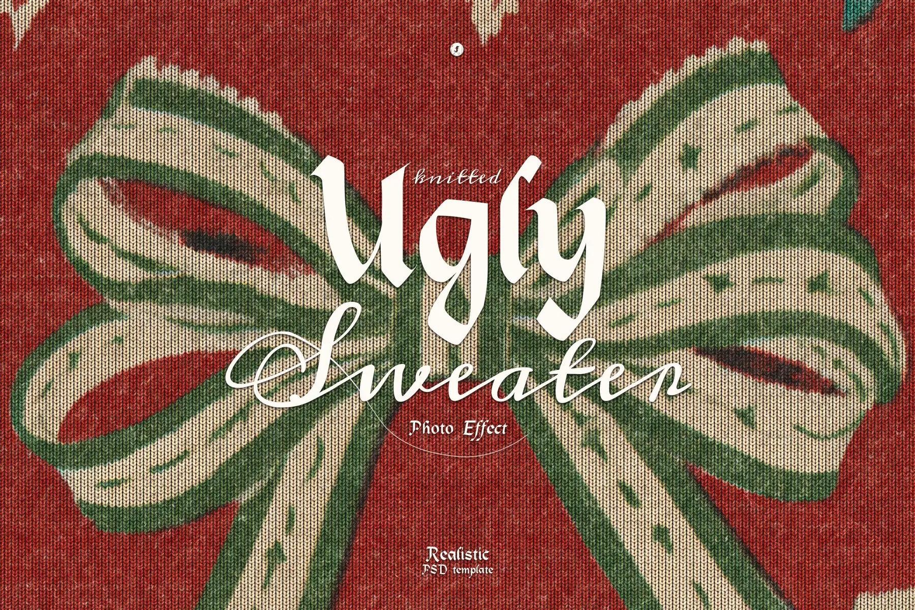 Ugly Sweater Photo Effect