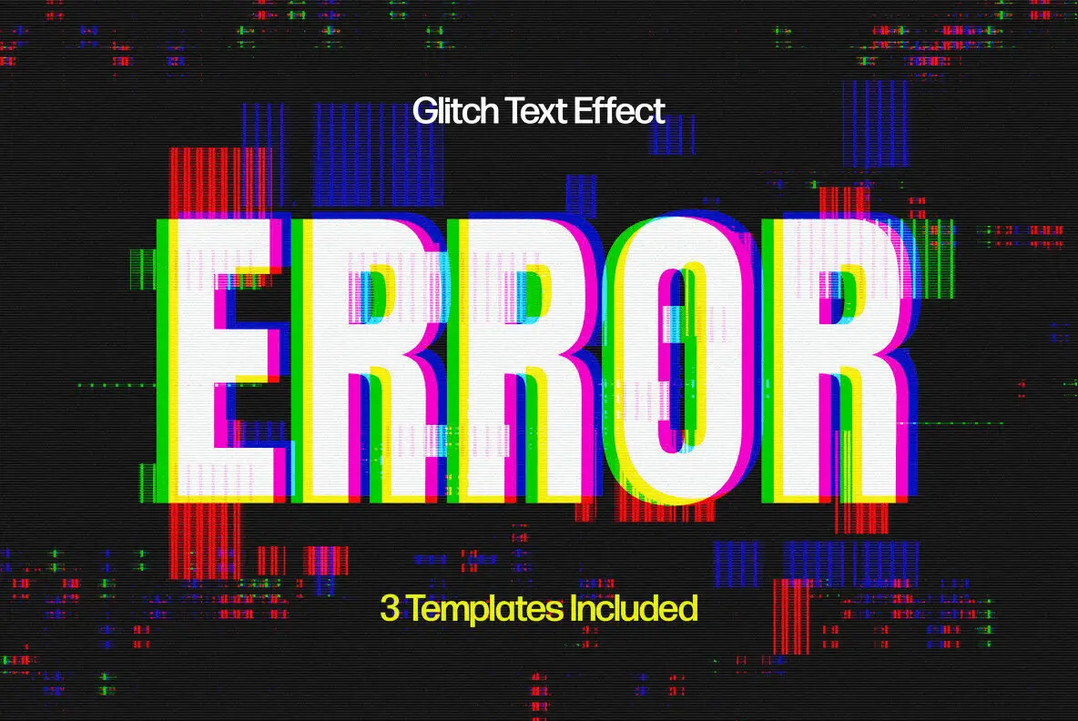 Glitch Text Effects