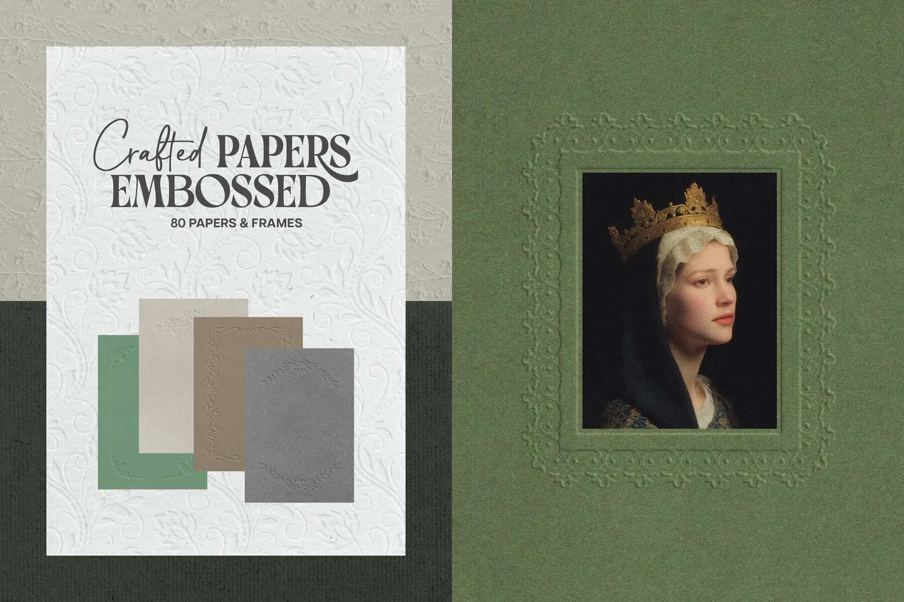 Crafted Papers Embossed