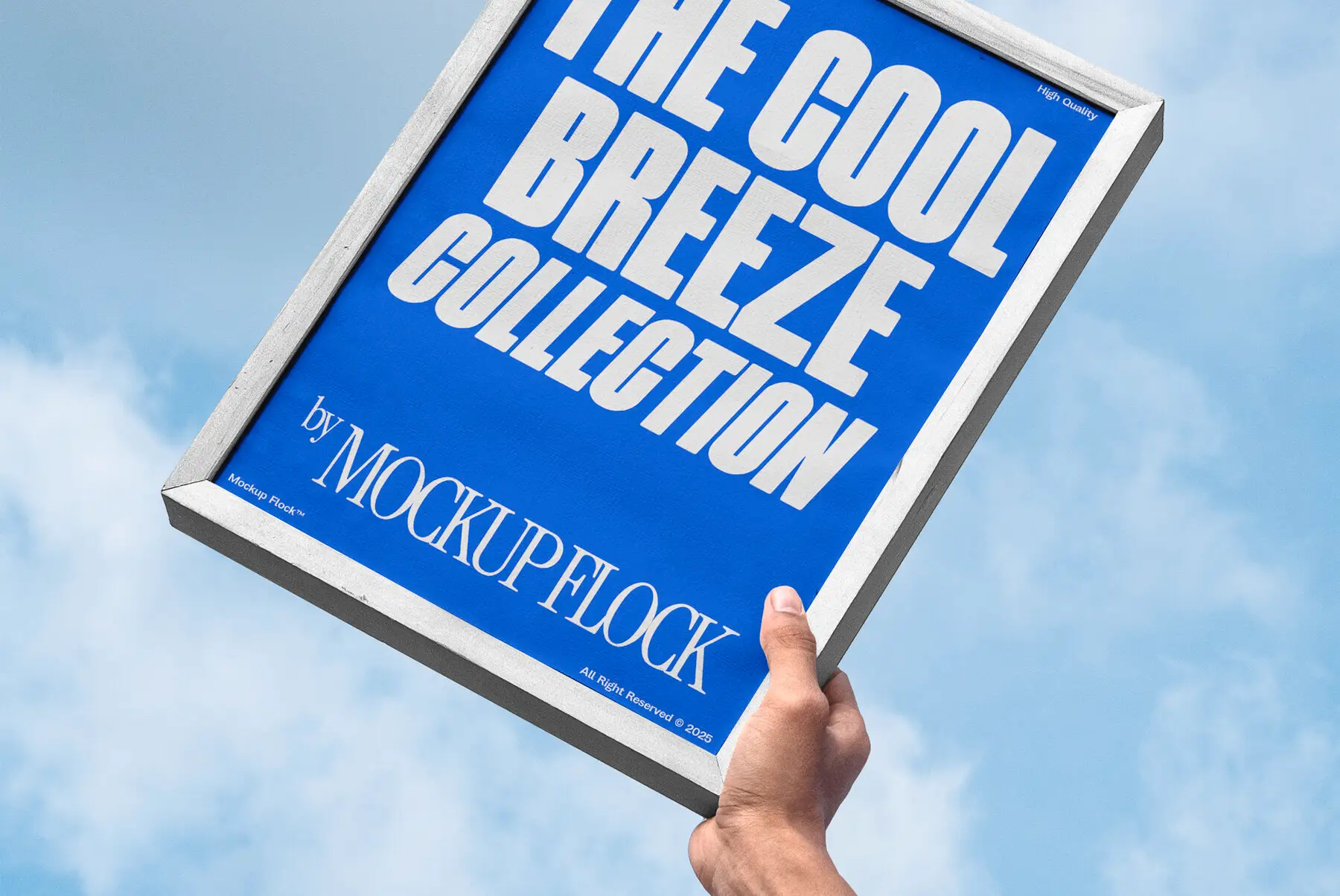 C and B Poster 12 Mockup