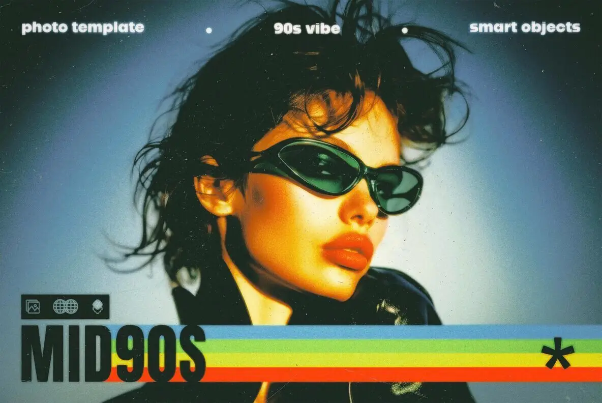 Mid 90s Vibe Photo Effect