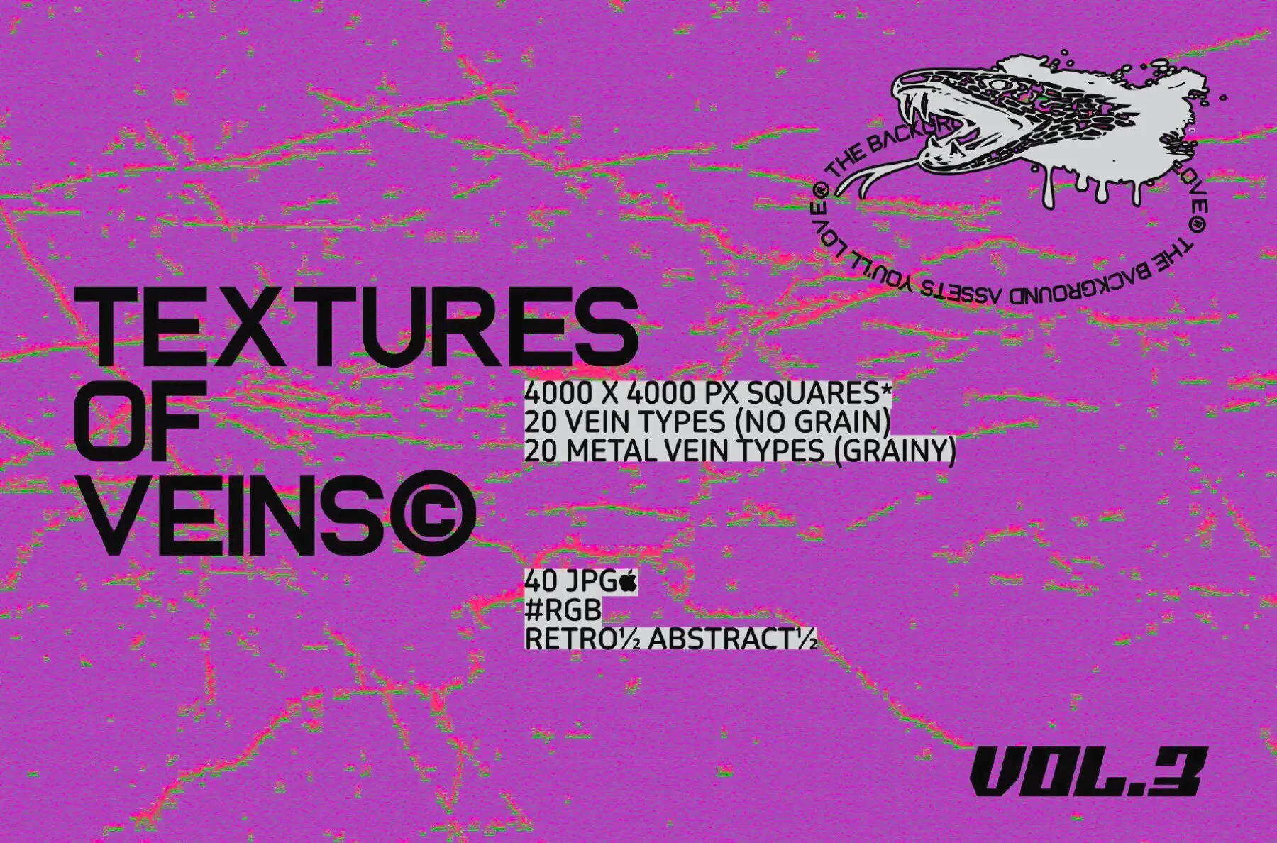 Textures of Veins Vol.3