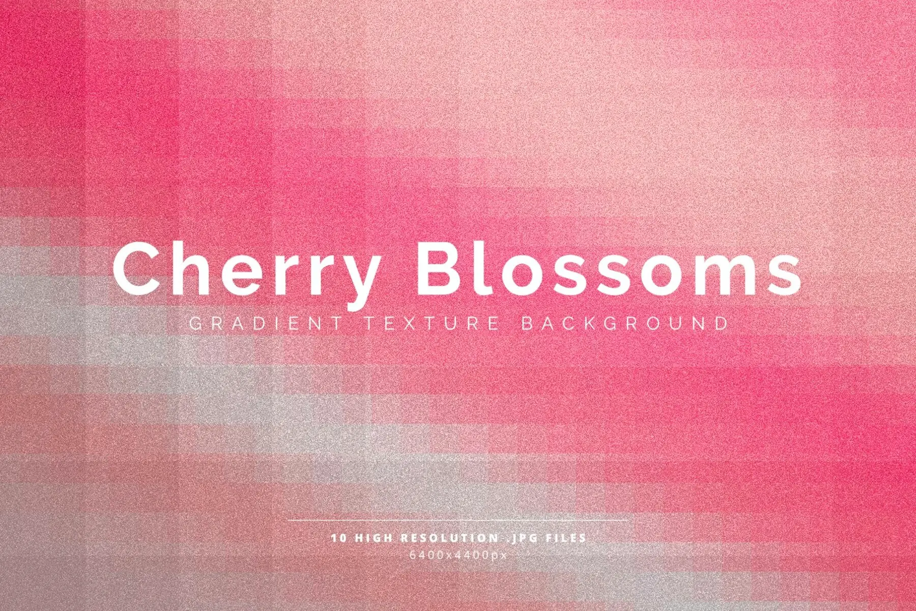Cherry Blossoms Gradient Texture Background