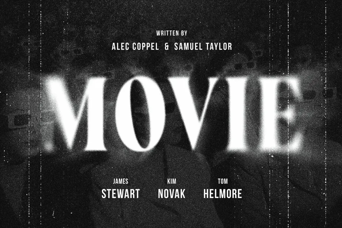 Cinematic Text and Logo Effect