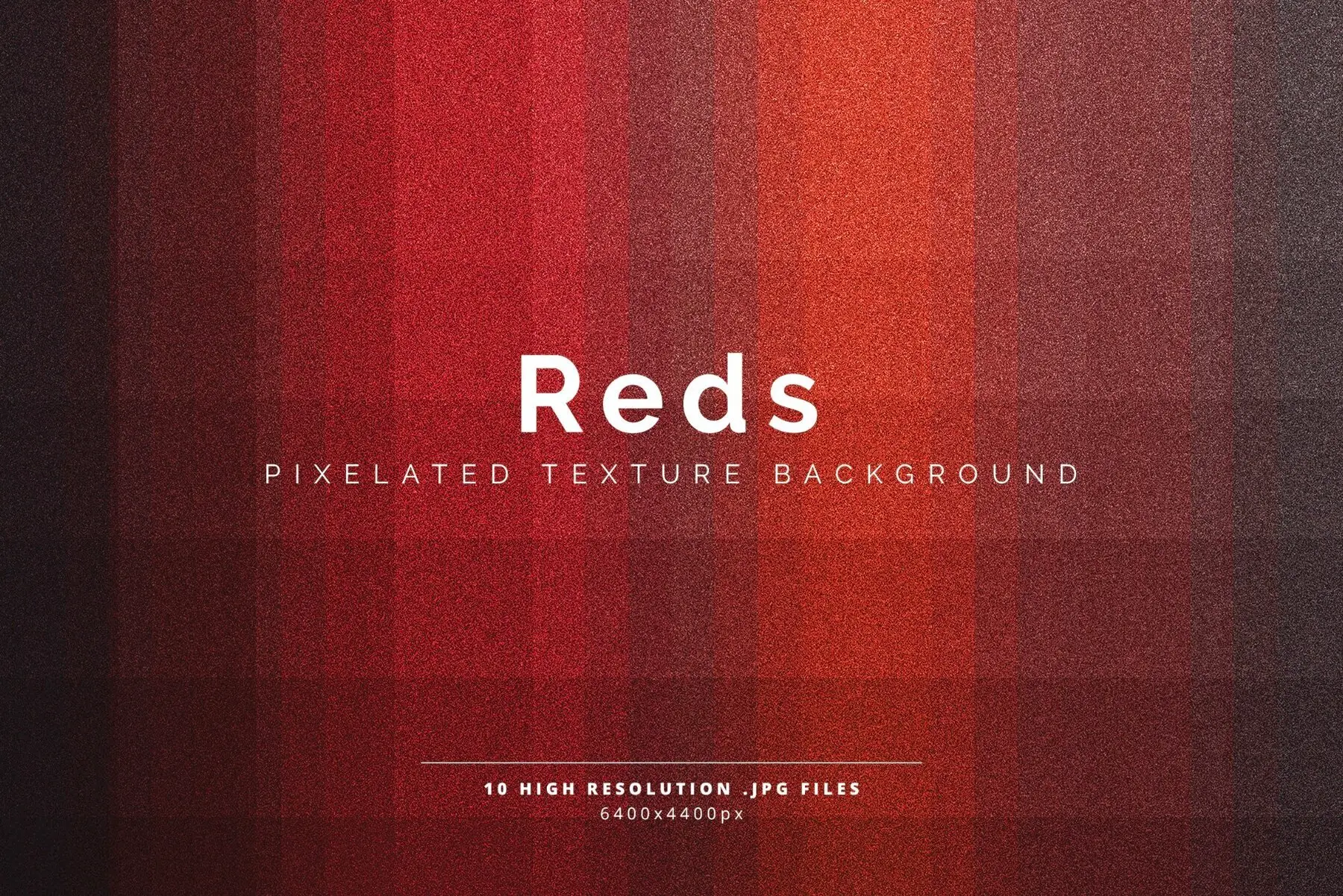 Reds Pixelated Texture Background