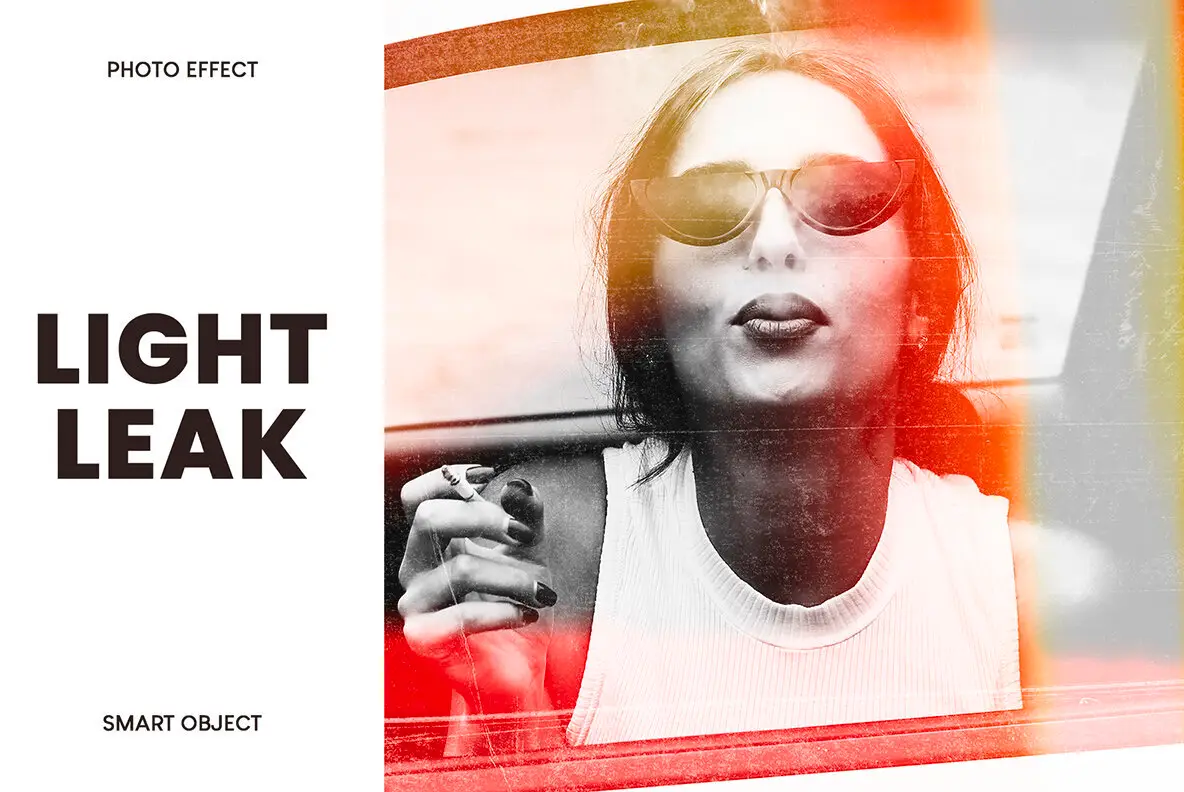 Light Leak Photo Effect
