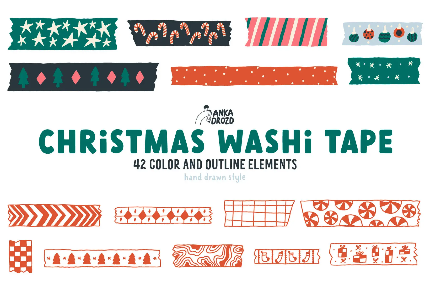 Christmas Washi Tape