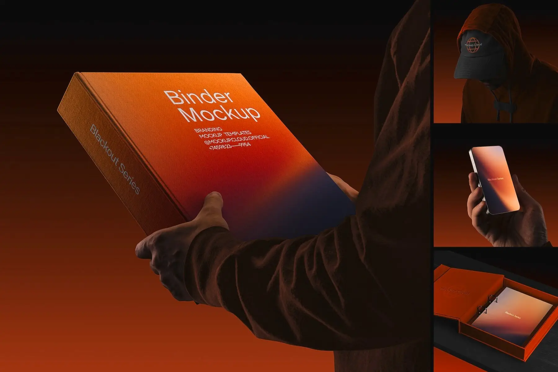 Branding Identity Mockups - Blackout Series 01