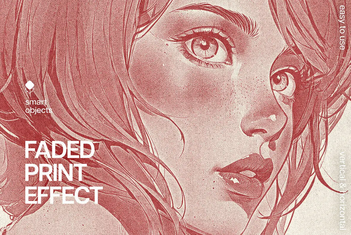 Faded Print Photo Effect