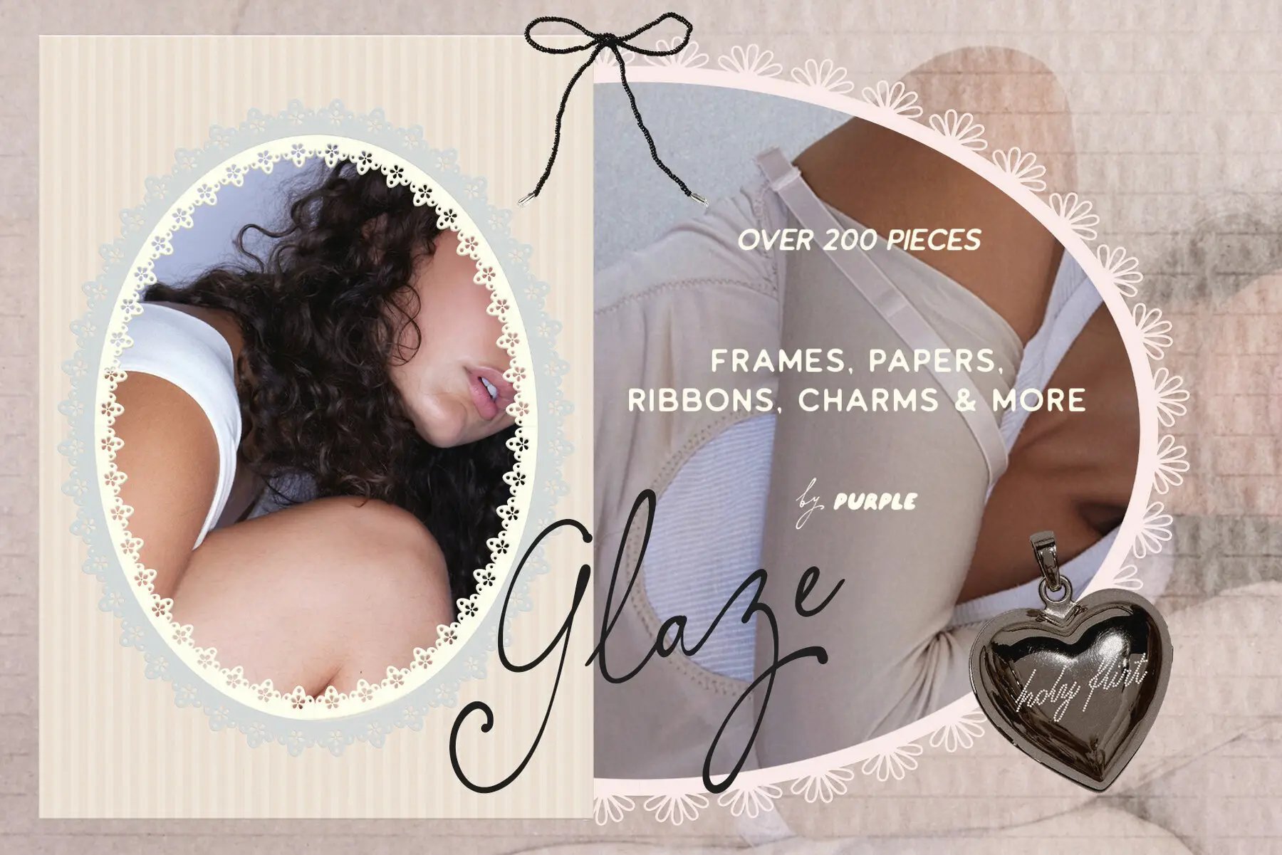 Glaze - Collage Kit with Frames