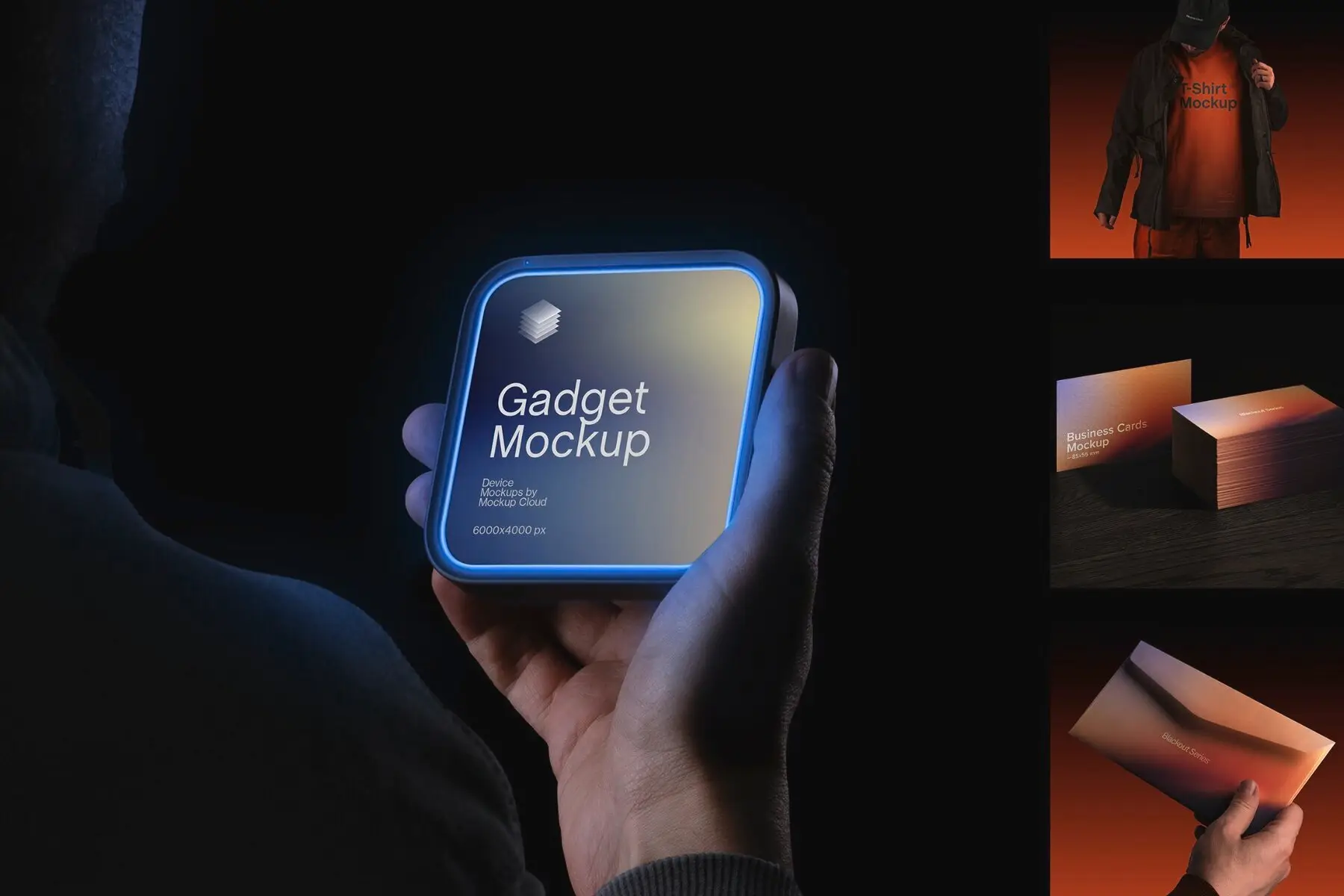 Branding Identity Mockups - Blackout Series 03