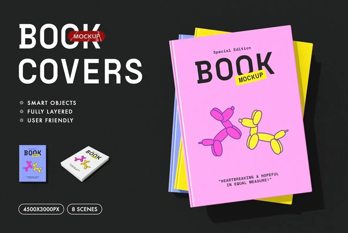 Book Mockup Collection