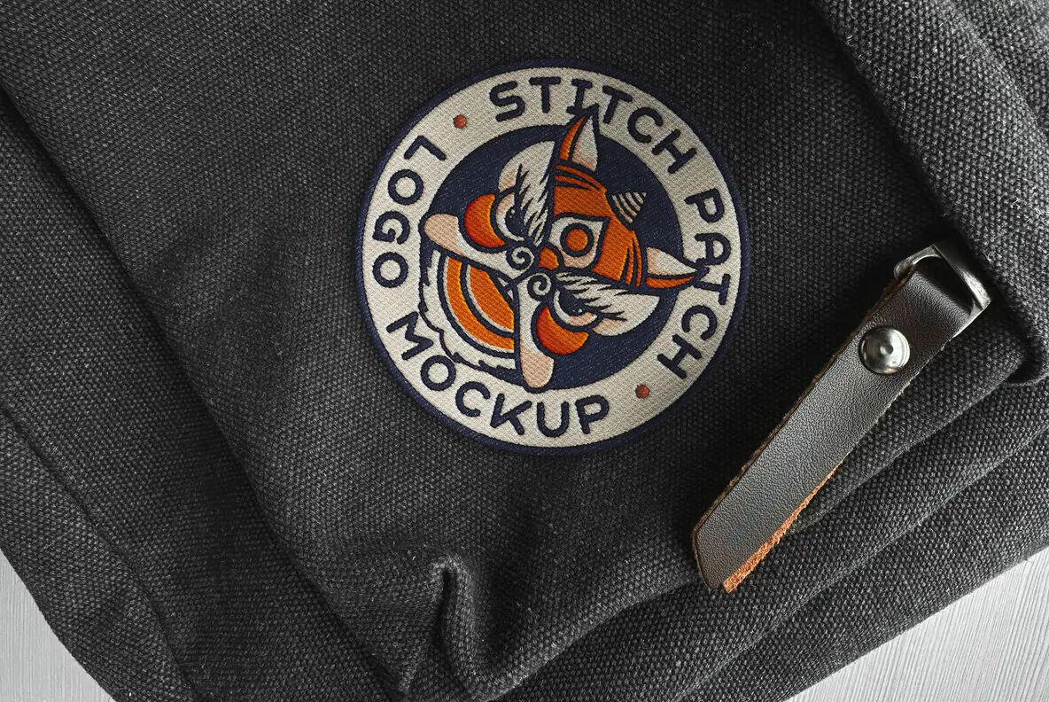 Backpack Patch Mockup