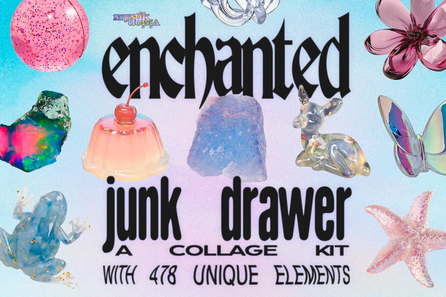 Enchanted Junk Drawer Collage Kit