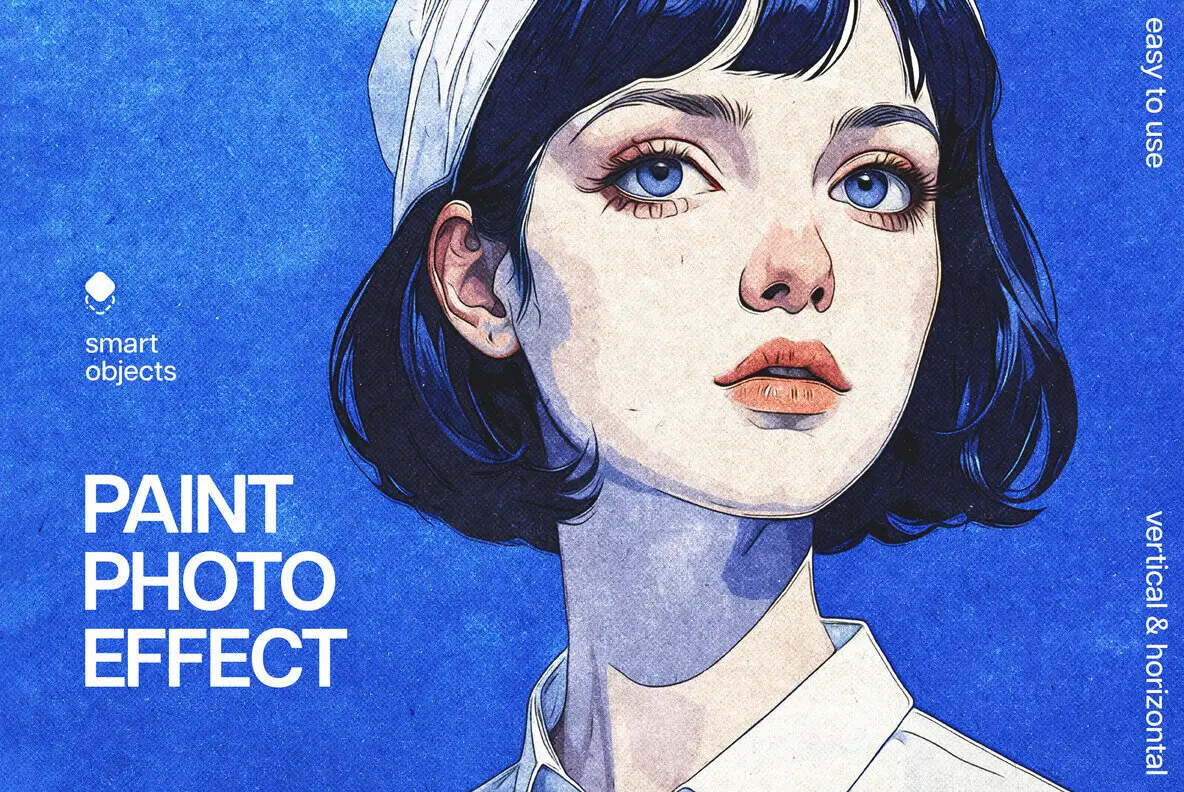 Vintage Paint Photo Effect