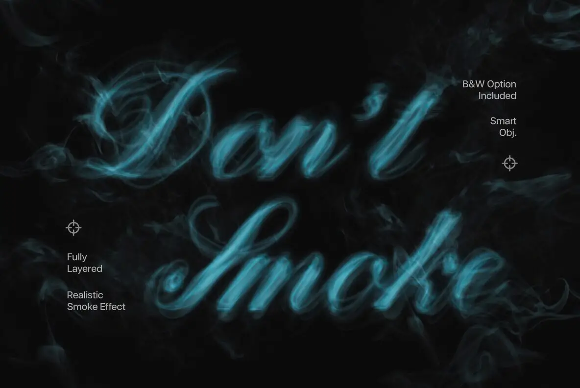 Smoke Text and Logo Effect