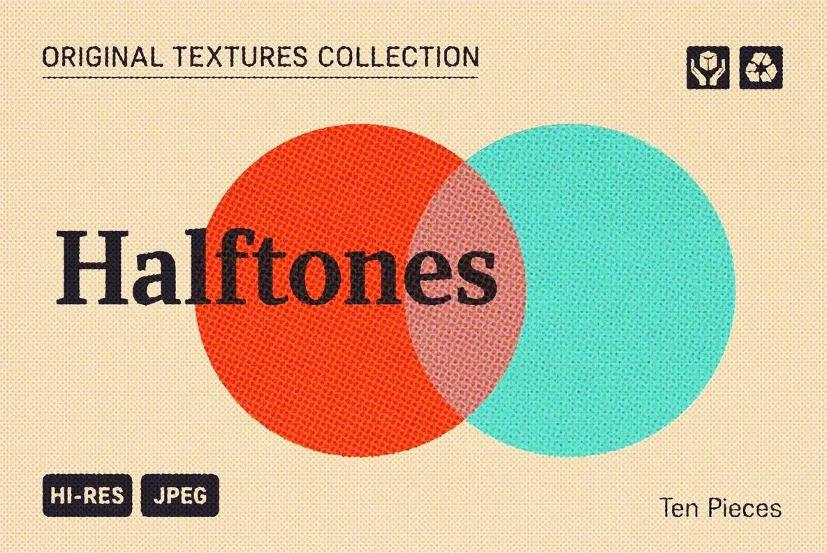 Retro Computer Halftone Vintage Halftone Textures Pack Textures - YouWorkForThem