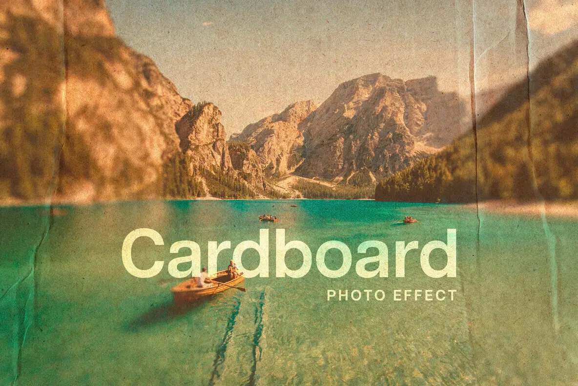 Cardboard Photo Effect - YouWorkForThem