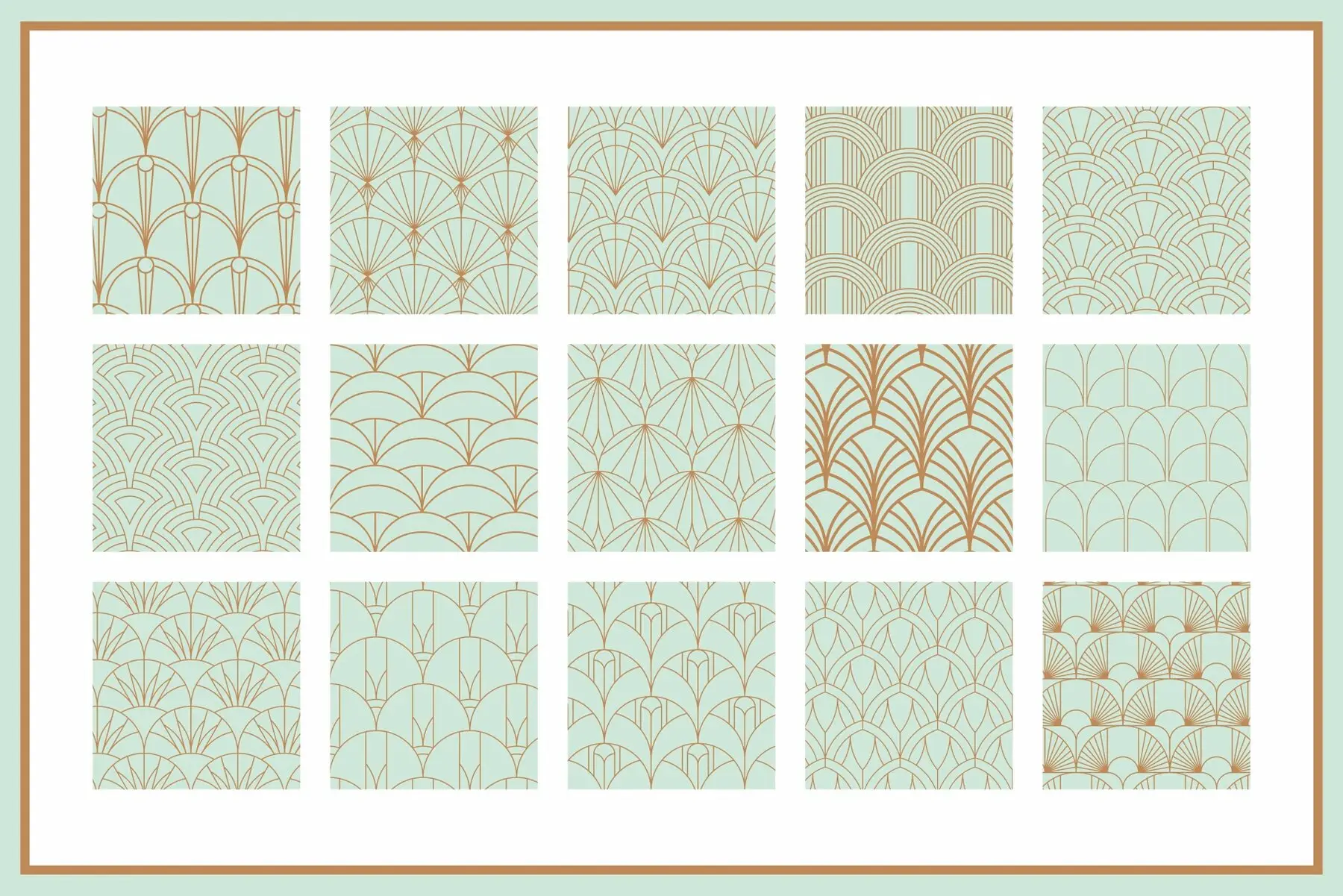 Retro Striped Fish Scale Pattern Fish Scale Art Deco Patterns Patterns - YouWorkForThem