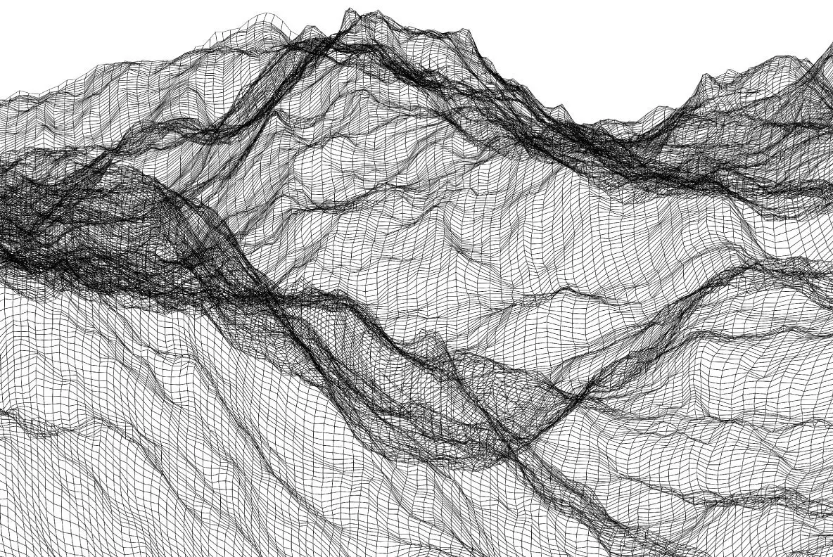 Wire Waveframe Graphics Wire Waves 03 Graphics - YouWorkForThem