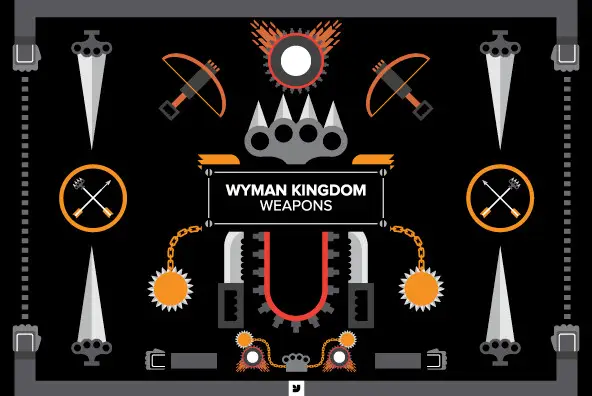 Wyman Kingdom - Weapons