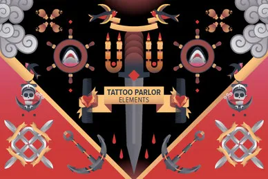 Tattoo Parlor Element 02