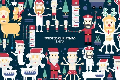Twisted Christmas Santa 02