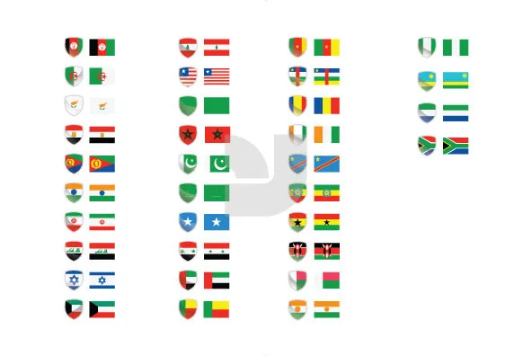 Flags of the World Graphics - YouWorkForThem