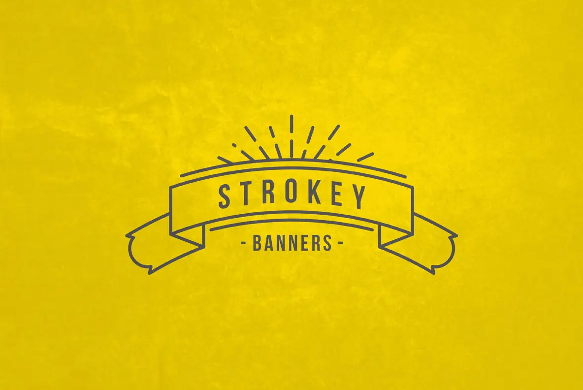 Strokey Banners