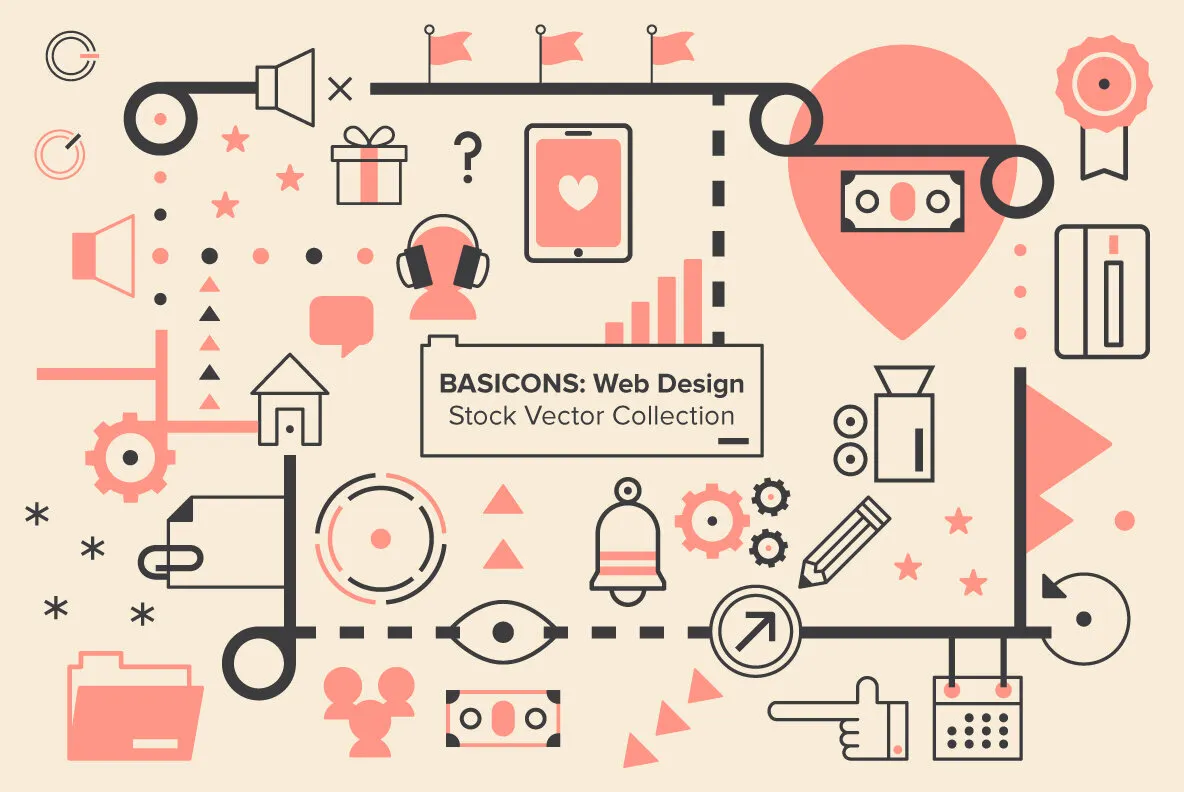 Basicons: Web Design