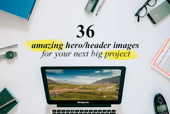 36 Hero Header Images - Volume 3