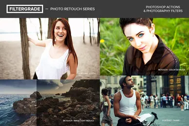 Photo Retouch Series Photoshop Actions