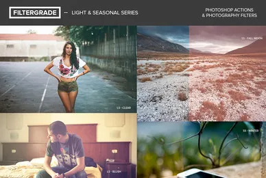 Light  Seasonal Series Photoshop Actions