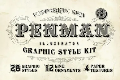Penman Vintage Graphic Styles