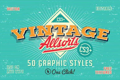 Vintage Allsorts Graphic Styles