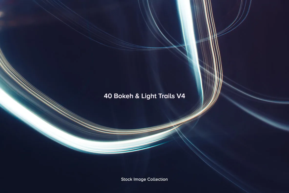 40 Bokeh & Light Trails V4