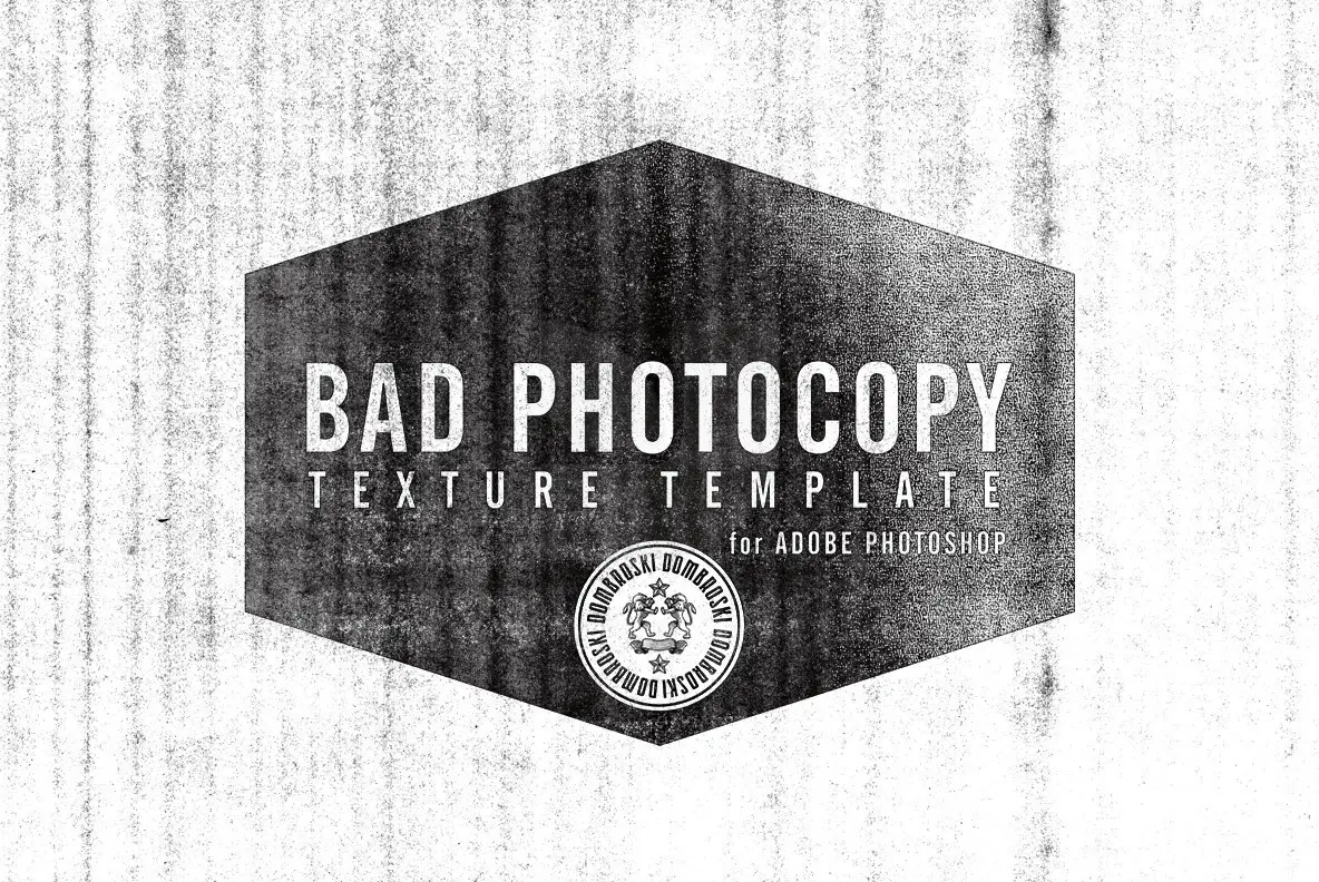 Bad Photocopy Texture Template Graphics - YouWorkForThem