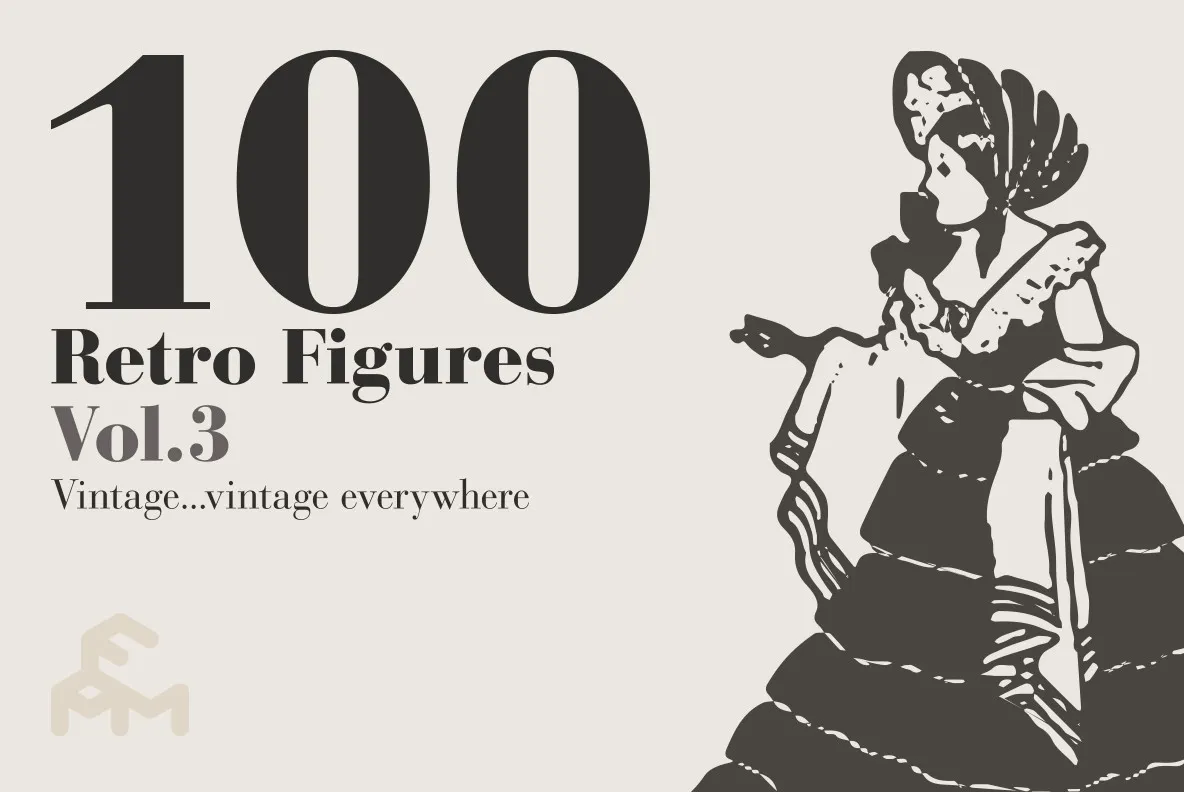 100 Retro Figures Vol.3