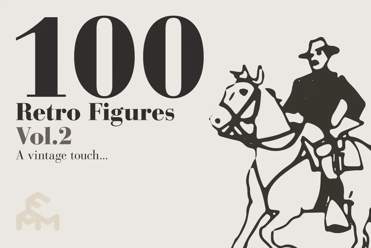 100 Retro Figures Vol.2