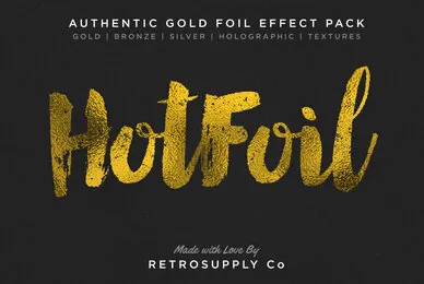 Hot Foil   Gold Foil Effects  More